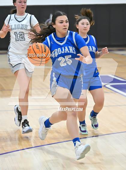 Thumbnail 3 in Valley Christian vs. North Valley Christian Academy (Coyotes Basketball Invitational) photogallery.