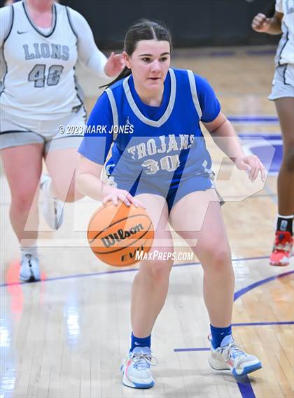 Thumbnail 3 in Valley Christian vs. North Valley Christian Academy (Coyotes Basketball Invitational) photogallery.