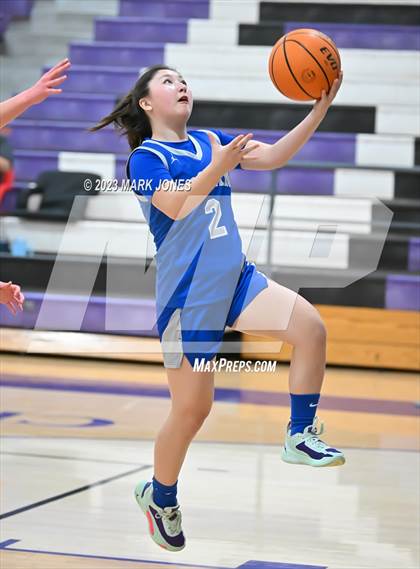 Thumbnail 2 in Valley Christian vs. North Valley Christian Academy (Coyotes Basketball Invitational) photogallery.