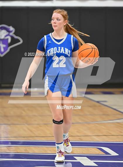 Thumbnail 3 in Valley Christian vs. North Valley Christian Academy (Coyotes Basketball Invitational) photogallery.