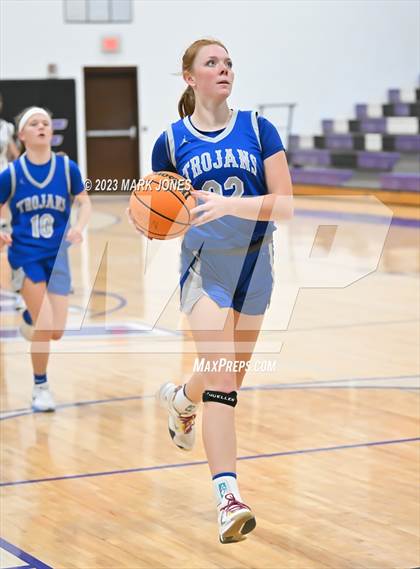 Thumbnail 2 in Valley Christian vs. North Valley Christian Academy (Coyotes Basketball Invitational) photogallery.