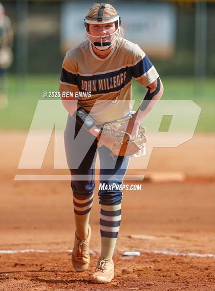 Thumbnail 3 in Westfield School vs. John Milledge Academy (GIAA 3A Final) photogallery.
