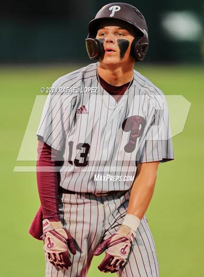 Thumbnail 3 in Memorial vs. Pearland (UIL Baseball 6A Region 3 Regional Semifinal) photogallery.