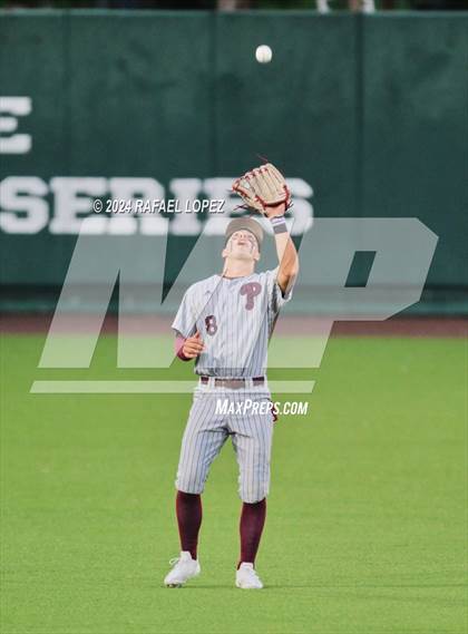 Thumbnail 2 in Memorial vs. Pearland (UIL Baseball 6A Region 3 Regional Semifinal) photogallery.