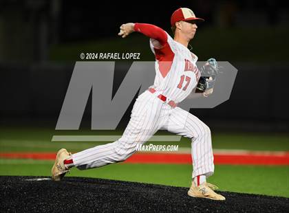 Thumbnail 2 in Memorial vs. Pearland (UIL Baseball 6A Region 3 Regional Semifinal) photogallery.