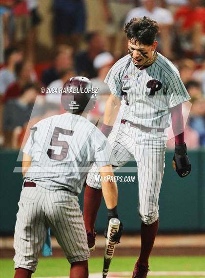 Thumbnail 1 in Memorial vs. Pearland (UIL Baseball 6A Region 3 Regional Semifinal) photogallery.