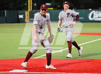 Thumbnail 1 in Memorial vs. Pearland (UIL Baseball 6A Region 3 Regional Semifinal) photogallery.