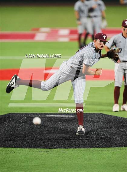 Thumbnail 2 in Memorial vs. Pearland (UIL Baseball 6A Region 3 Regional Semifinal) photogallery.