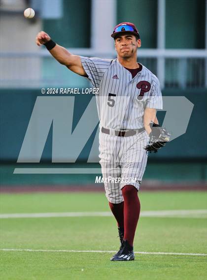 Thumbnail 1 in Memorial vs. Pearland (UIL Baseball 6A Region 3 Regional Semifinal) photogallery.