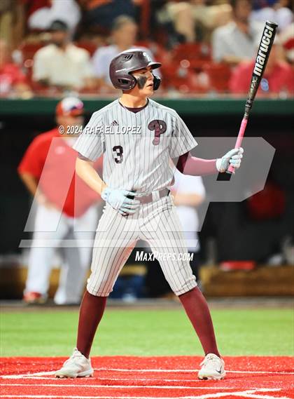 Thumbnail 3 in Memorial vs. Pearland (UIL Baseball 6A Region 3 Regional Semifinal) photogallery.