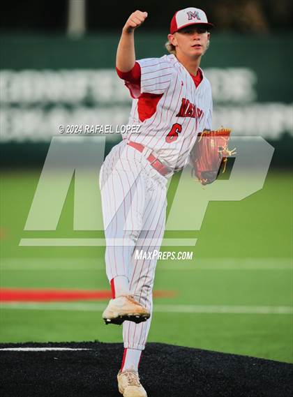 Thumbnail 3 in Memorial vs. Pearland (UIL Baseball 6A Region 3 Regional Semifinal) photogallery.