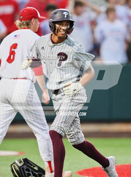 Thumbnail 1 in Memorial vs. Pearland (UIL Baseball 6A Region 3 Regional Semifinal) photogallery.
