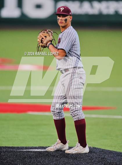 Thumbnail 3 in Memorial vs. Pearland (UIL Baseball 6A Region 3 Regional Semifinal) photogallery.