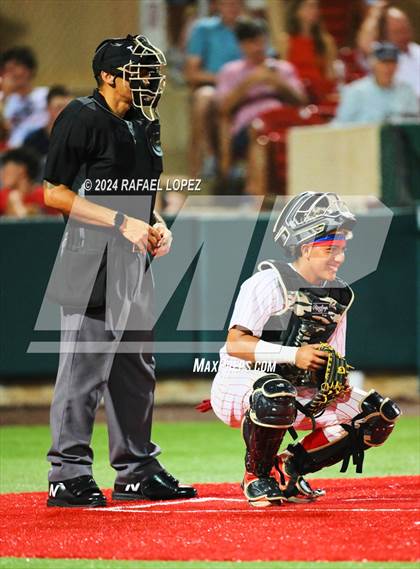 Thumbnail 3 in Memorial vs. Pearland (UIL Baseball 6A Region 3 Regional Semifinal) photogallery.