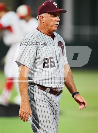 Thumbnail 1 in Memorial vs. Pearland (UIL Baseball 6A Region 3 Regional Semifinal) photogallery.
