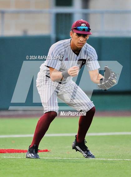 Thumbnail 3 in Memorial vs. Pearland (UIL Baseball 6A Region 3 Regional Semifinal) photogallery.