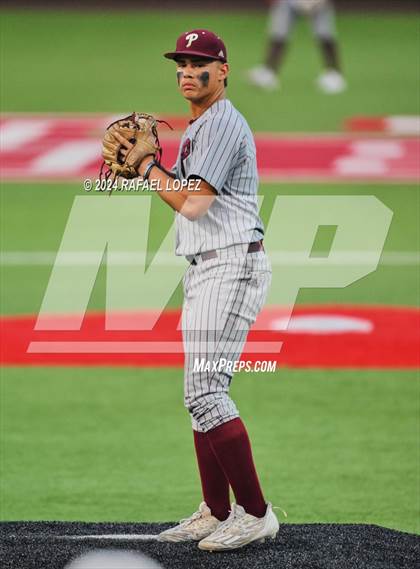 Thumbnail 3 in Memorial vs. Pearland (UIL Baseball 6A Region 3 Regional Semifinal) photogallery.
