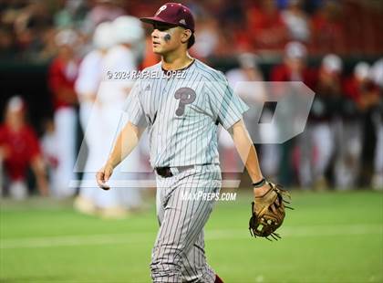 Thumbnail 3 in Memorial vs. Pearland (UIL Baseball 6A Region 3 Regional Semifinal) photogallery.