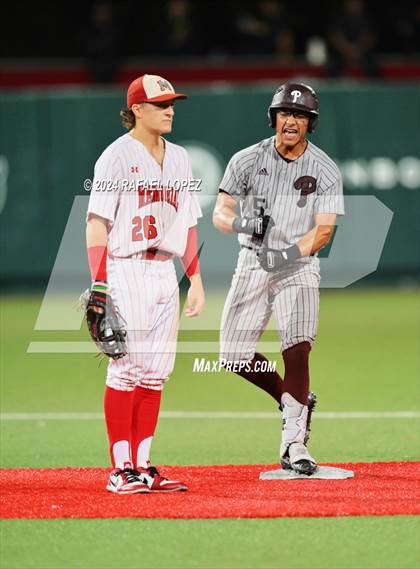 Thumbnail 3 in Memorial vs. Pearland (UIL Baseball 6A Region 3 Regional Semifinal) photogallery.