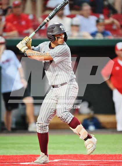 Thumbnail 2 in Memorial vs. Pearland (UIL Baseball 6A Region 3 Regional Semifinal) photogallery.
