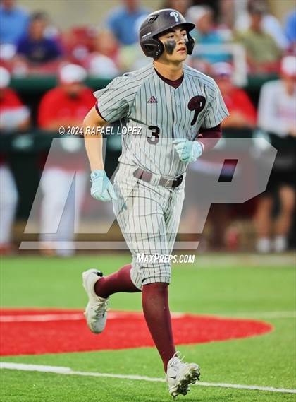 Thumbnail 1 in Memorial vs. Pearland (UIL Baseball 6A Region 3 Regional Semifinal) photogallery.