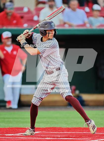 Thumbnail 3 in Memorial vs. Pearland (UIL Baseball 6A Region 3 Regional Semifinal) photogallery.