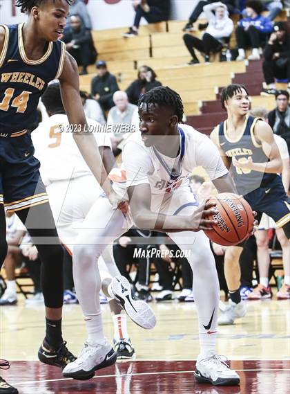 Thumbnail 3 in Bishop Gorman vs. Wheeler (Spalding Hoophall Classic) photogallery.