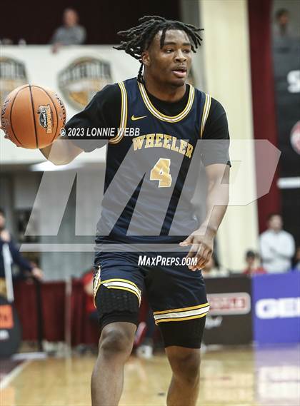Thumbnail 1 in Bishop Gorman vs. Wheeler (Spalding Hoophall Classic) photogallery.