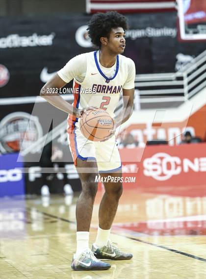 Thumbnail 2 in Bishop Gorman vs. Wheeler (Spalding Hoophall Classic) photogallery.