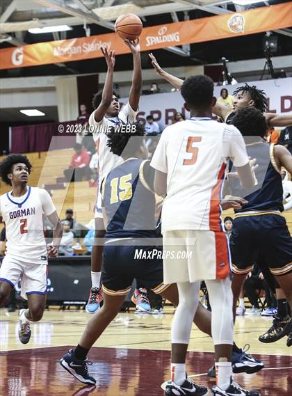 Thumbnail 1 in Bishop Gorman vs. Wheeler (Spalding Hoophall Classic) photogallery.