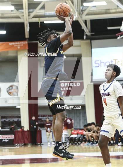 Thumbnail 2 in Bishop Gorman vs. Wheeler (Spalding Hoophall Classic) photogallery.