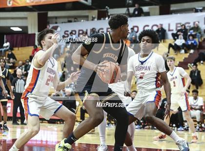 Thumbnail 3 in Bishop Gorman vs. Wheeler (Spalding Hoophall Classic) photogallery.