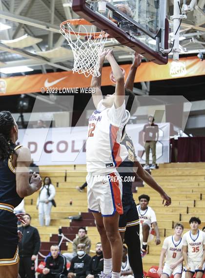 Thumbnail 1 in Bishop Gorman vs. Wheeler (Spalding Hoophall Classic) photogallery.