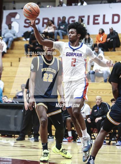Thumbnail 1 in Bishop Gorman vs. Wheeler (Spalding Hoophall Classic) photogallery.
