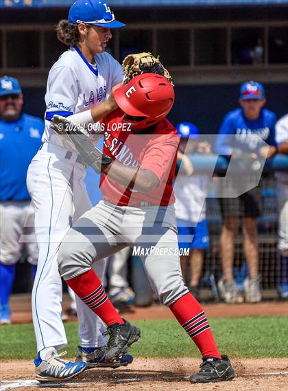 Thumbnail 1 in La Habra vs. Elsinore (CIF SS DIV 6 Championship) photogallery.