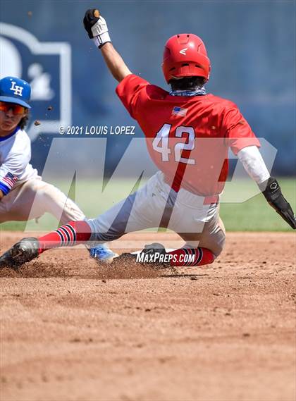 Thumbnail 1 in La Habra vs. Elsinore (CIF SS DIV 6 Championship) photogallery.