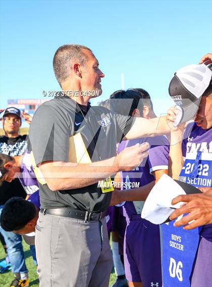 Thumbnail 2 in Gustine vs. Denair (CIF SJS D6 Finals) photogallery.