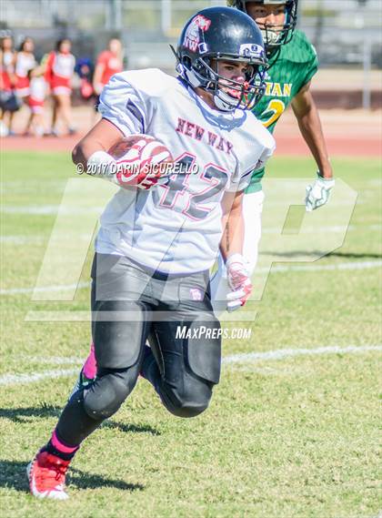 Thumbnail 3 in San Tan Charter vs. New Way Learning Academy (CAA State D1 Semifinals) photogallery.