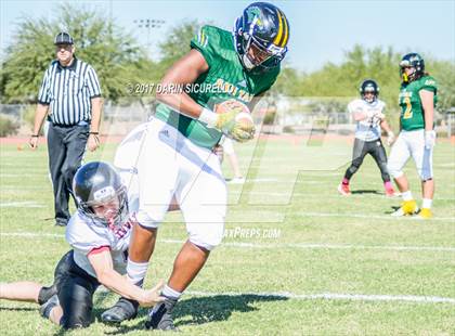 Thumbnail 2 in San Tan Charter vs. New Way Learning Academy (CAA State D1 Semifinals) photogallery.