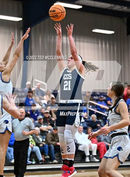 Thumbnail 1 in Conway Christian vs Mt. Vernon-Enola (MVE Holiday Tournament Championship) photogallery.