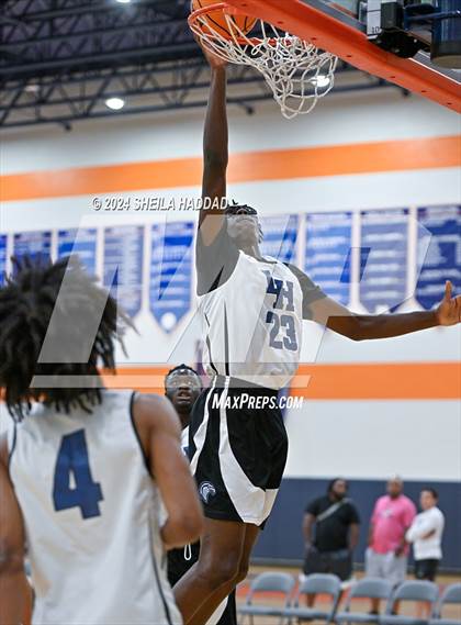 Thumbnail 3 in Lake Howell vs Wiregrass Ranch (The Hoop Vibe Preseason) photogallery.