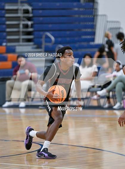 Thumbnail 2 in Lake Howell vs Wiregrass Ranch (The Hoop Vibe Preseason) photogallery.