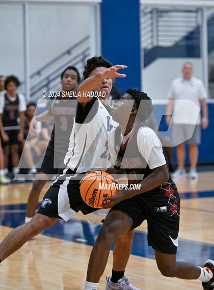 Thumbnail 2 in Lake Howell vs Wiregrass Ranch (The Hoop Vibe Preseason) photogallery.