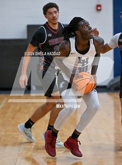 Thumbnail 1 in Lake Howell vs Wiregrass Ranch (The Hoop Vibe Preseason) photogallery.