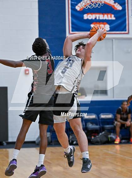 Thumbnail 2 in Lake Howell vs Wiregrass Ranch (The Hoop Vibe Preseason) photogallery.
