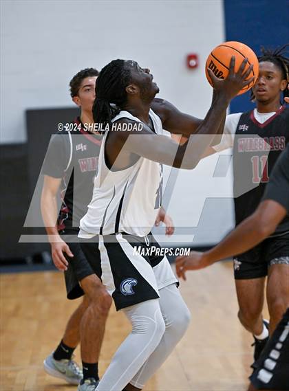 Thumbnail 2 in Lake Howell vs Wiregrass Ranch (The Hoop Vibe Preseason) photogallery.