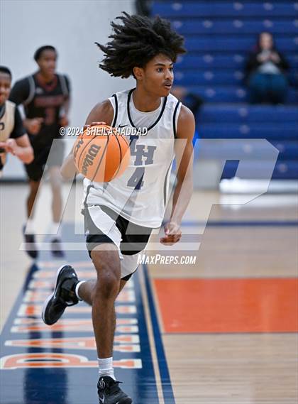 Thumbnail 2 in Lake Howell vs Wiregrass Ranch (The Hoop Vibe Preseason) photogallery.