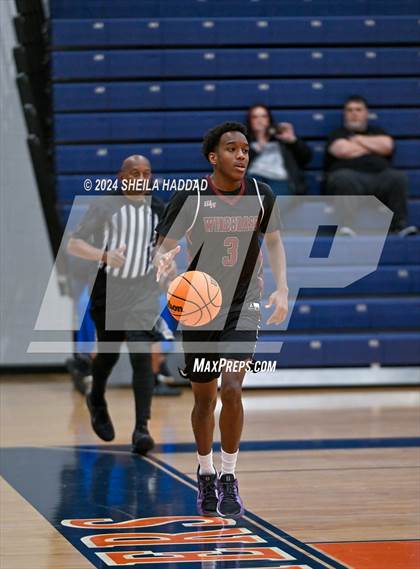 Thumbnail 2 in Lake Howell vs Wiregrass Ranch (The Hoop Vibe Preseason) photogallery.