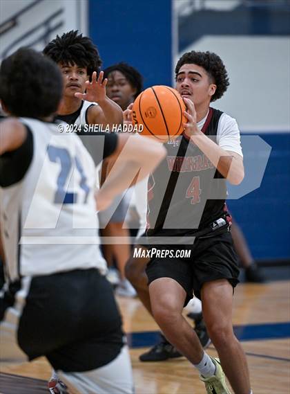 Thumbnail 2 in Lake Howell vs Wiregrass Ranch (The Hoop Vibe Preseason) photogallery.