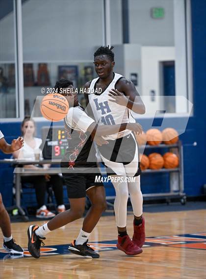 Thumbnail 1 in Lake Howell vs Wiregrass Ranch (The Hoop Vibe Preseason) photogallery.